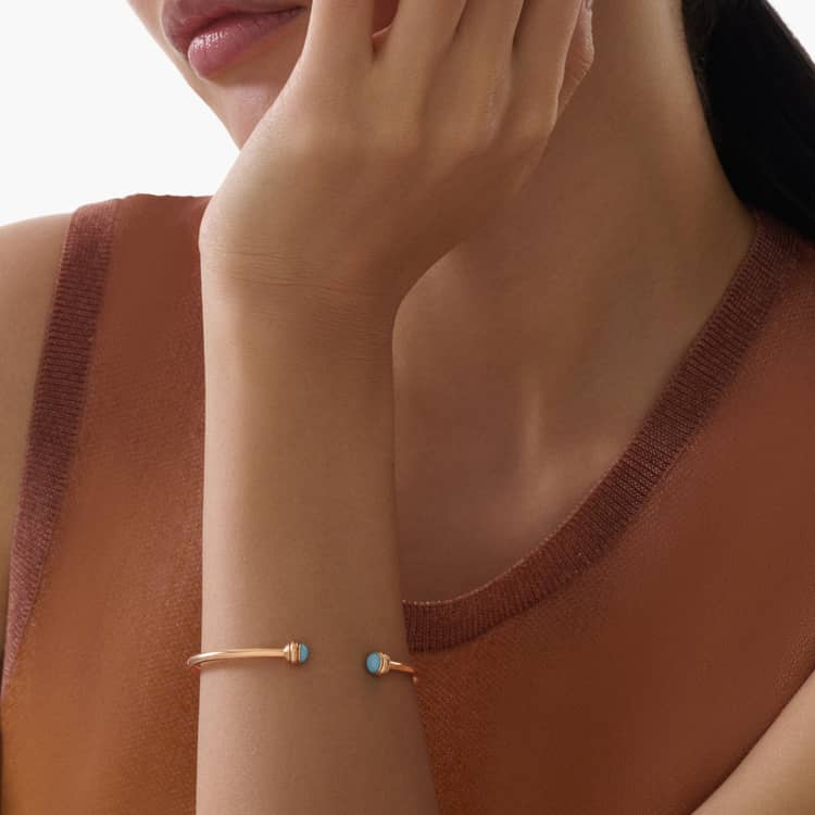 Piaget Possession open bangle bracelet