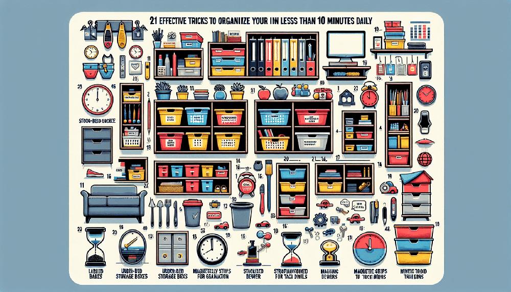 Mimub 21 Estrategias Prácticas para Organizar Tu Hogar en Solo 10 Minutos al Día