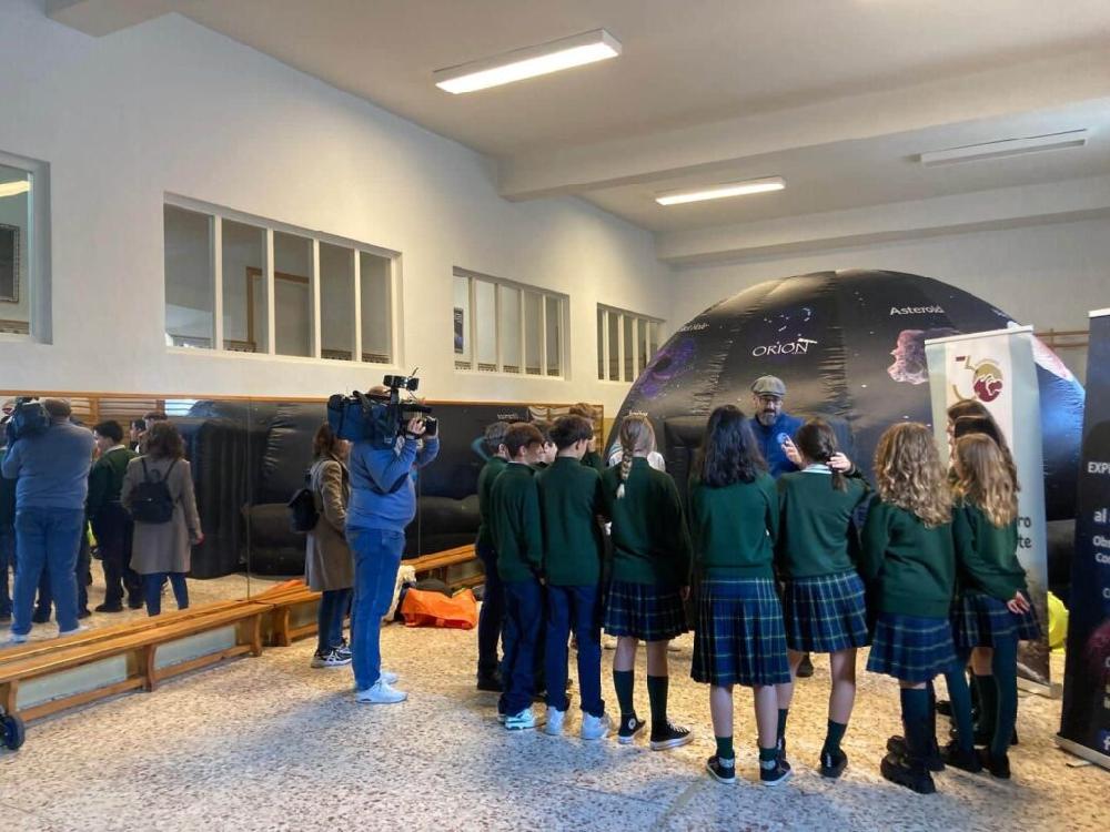 Mimub ADEL: Astronomía en los Institutos de la Sierra Norte