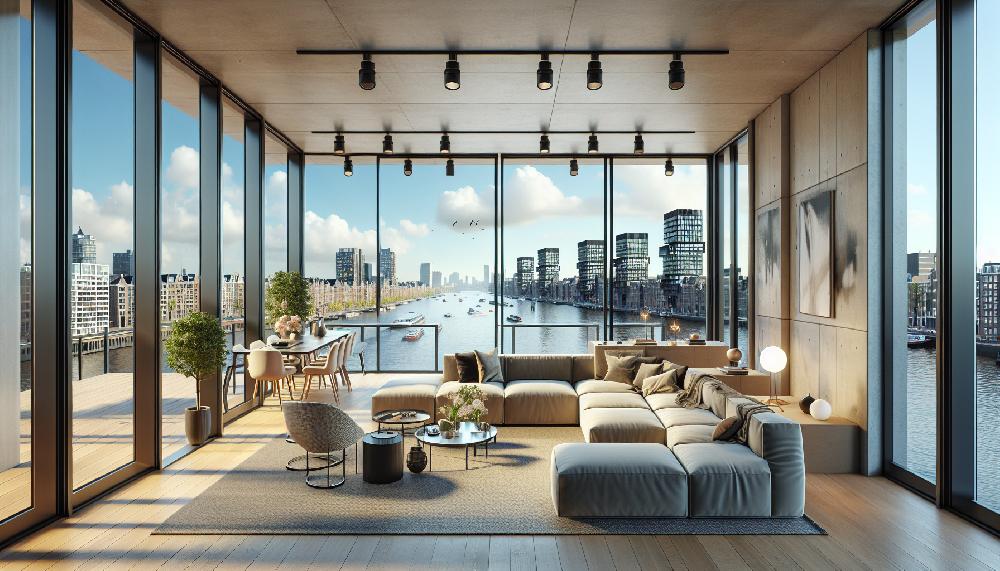 Mimub Ámsterdam Esencial: Apartamento Contemporáneo con Vistas al Amstel