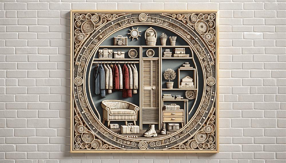 Mimub Armario Ordenado y Recibidor Radiante: La Solución Ideal