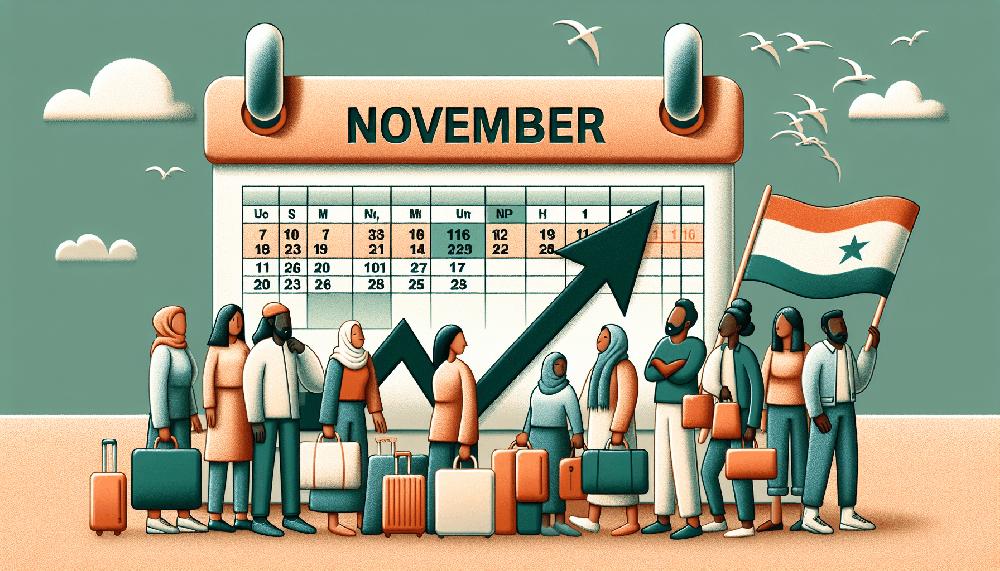 Mimub Aumento Alarmante en las Solicitudes de Asilo: 75 045 Peticiones en Noviembre de 2024