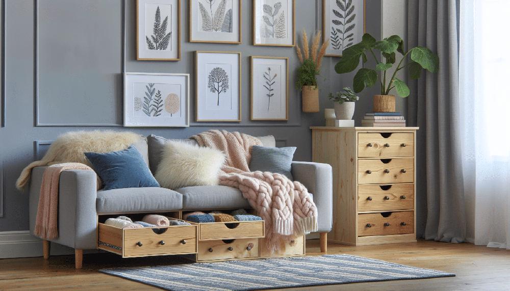 Mimub Cajones Reutilizados: Solución Perfecta para Guardar Mantitas y Decorar Salones Compactos