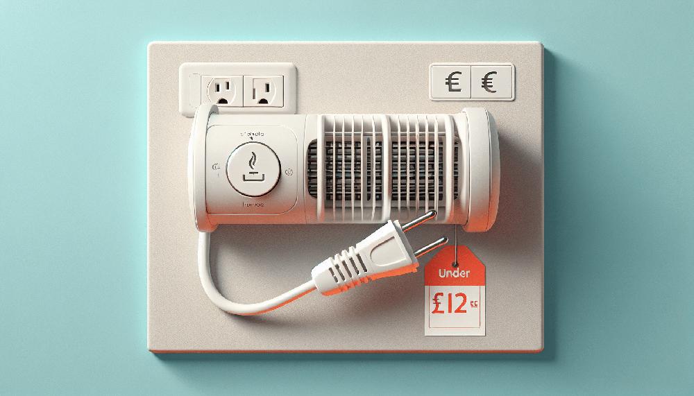 Mimub Calefactor Sin Cables de Aldi: Conexión Directa al Enchufe por Menos de 12 Euros