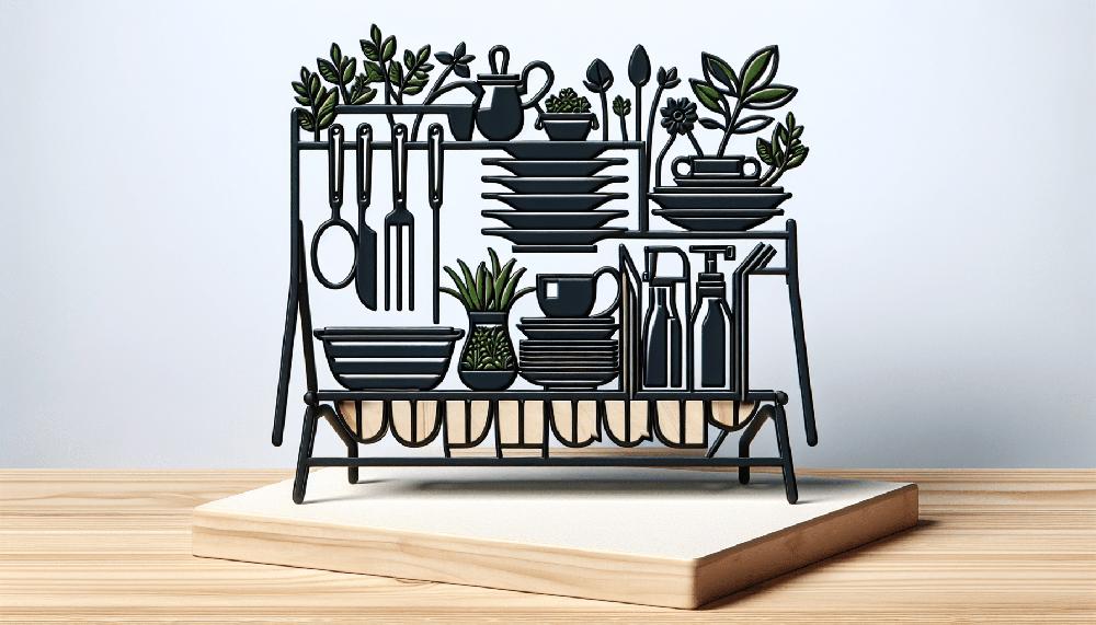 Mimub Carrefour Conquista con su Escurreplatos Plegable Ideal para Espacios Pequeños