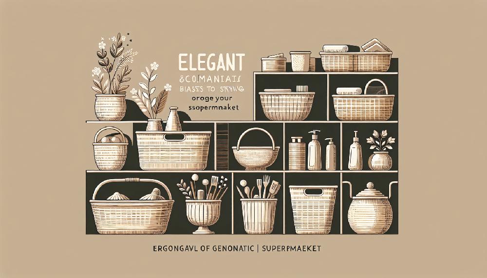 Mimub Cestas Estilizadas y Asequibles de Lidl para Organizar Tu Cocina y Baño