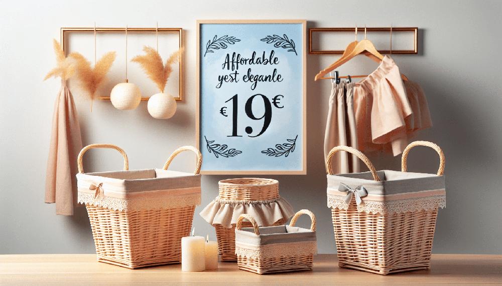 Mimub Cestos de Colada Plegables y Elegantes por Menos de 19 Euros en Leroy Merlin