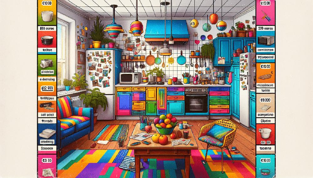 Mimub Cocina Ochentera Convertida en Espacio Vibrante por Solo 120 Euros