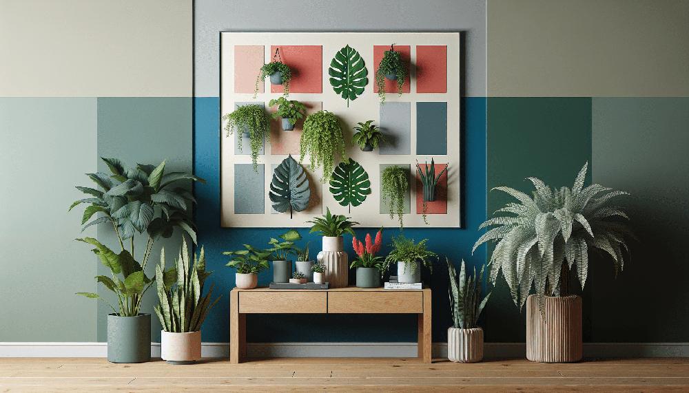 Mimub Colores de Pared Perfectos para Resaltar tus Plantas de Interior