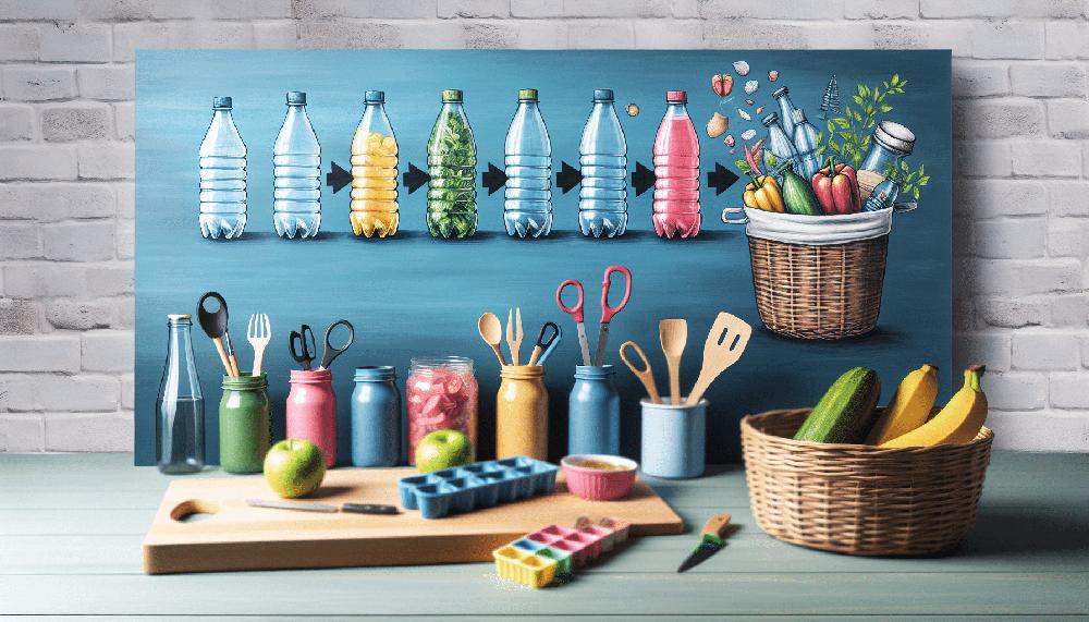 Mimub Convierte Botellas de Plástico en Organizadores de Cocina Útiles