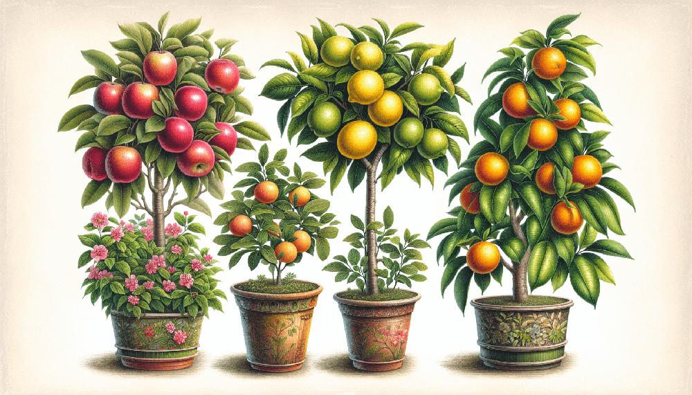 Mimub Cuatro Frutales Sencillos para Cultivar en Macetas y Triunfar en Tu Jardín