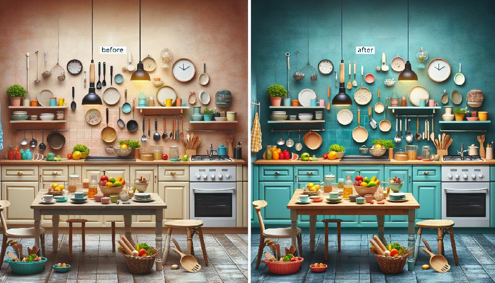 Mimub De Cocina Abandonada a Espacio Brillante y Funcional