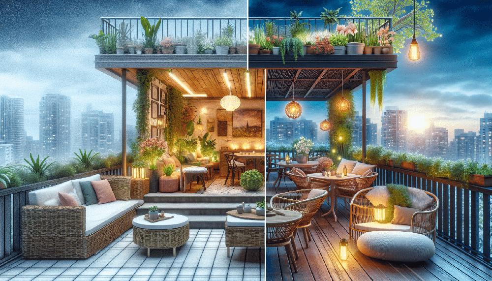 Mimub De Espacio Frío Y Poco Atractivo A Un Paraíso En La Terraza
