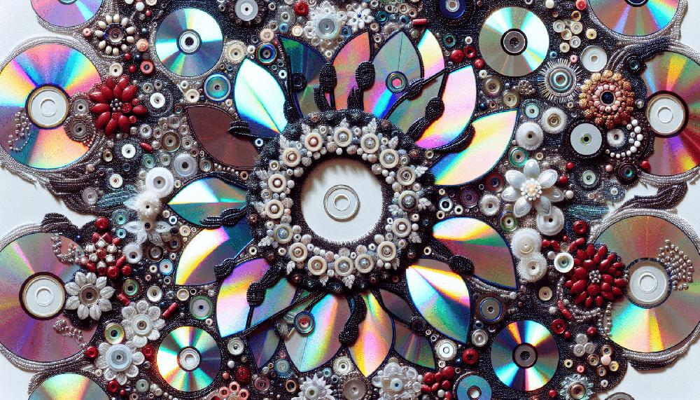 Mimub Decora con Estilo: Transforma tus CDs y DVDs en Creativas Obras de Arte