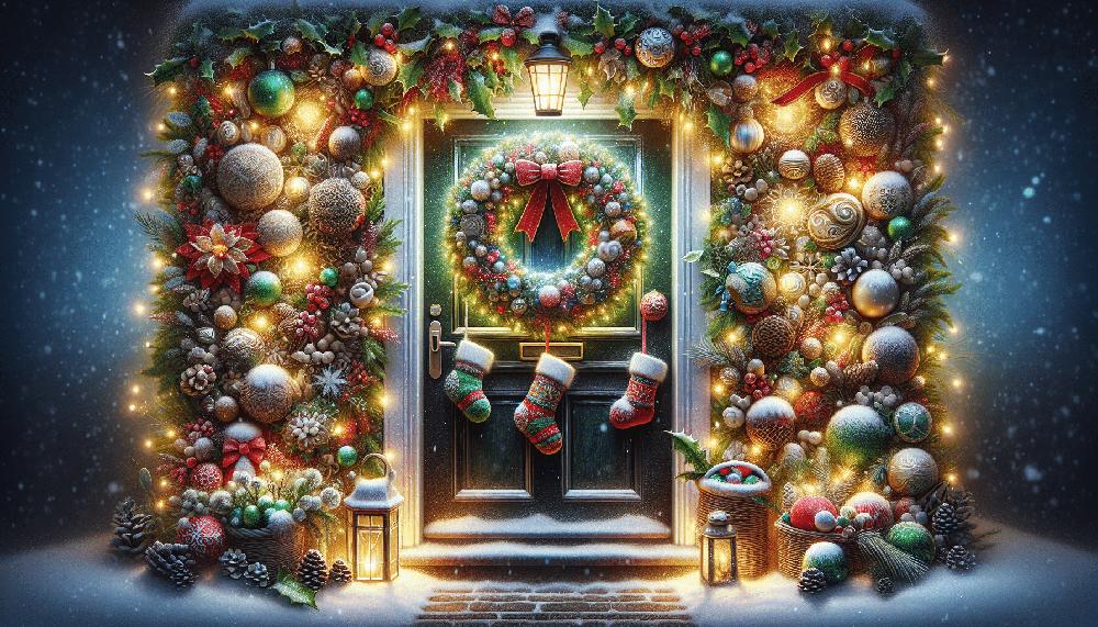 Mimub Decoración Navideña: Ideas Creativas para Embellecer tu Puerta