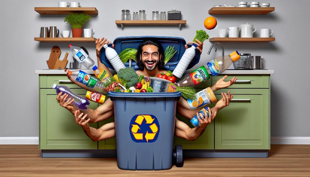 Mimub Descubre el Cubo de Basura Doble de Aldi que Revolucionó mi Cocina por Menos de 15 Euros