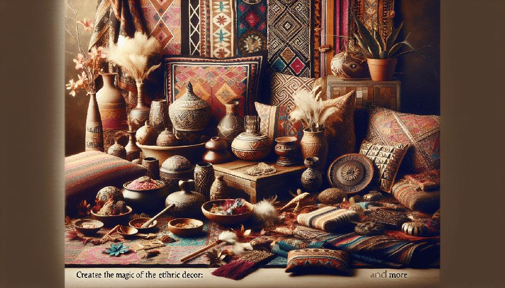 Mimub Descubre la Encanto de la Decoración Étnica: Textiles Colores y Más