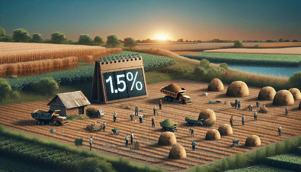 Mimub Disminución Leve del 1.5% en la Producción Agrícola de 2023