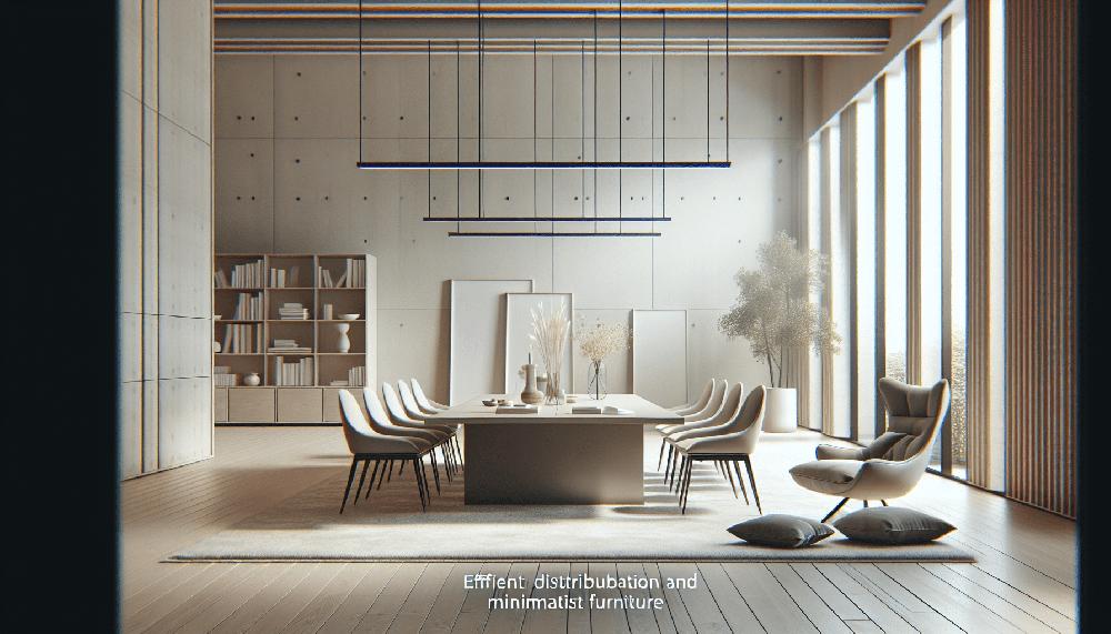 Mimub Distribución Eficiente y Mobiliario Minimalista: Claves para Diseñar Espacios Armoniosos