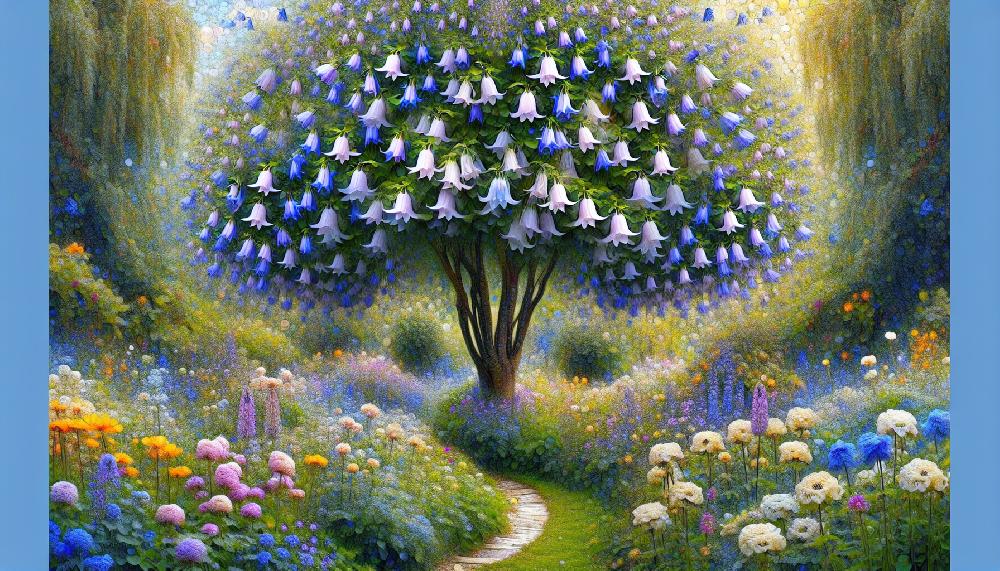 Mimub El Árbol que Crece con Prisa y Adorna el Jardín de Campanillas