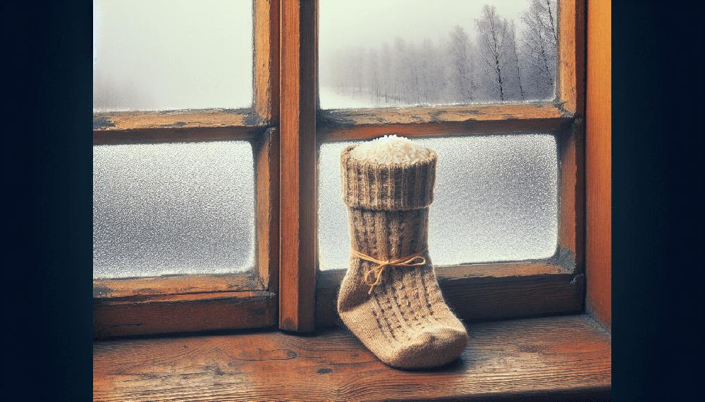 Mimub El Ingenioso Truco del Calcetín Viejo para Combatir la Humedad en Ventanas