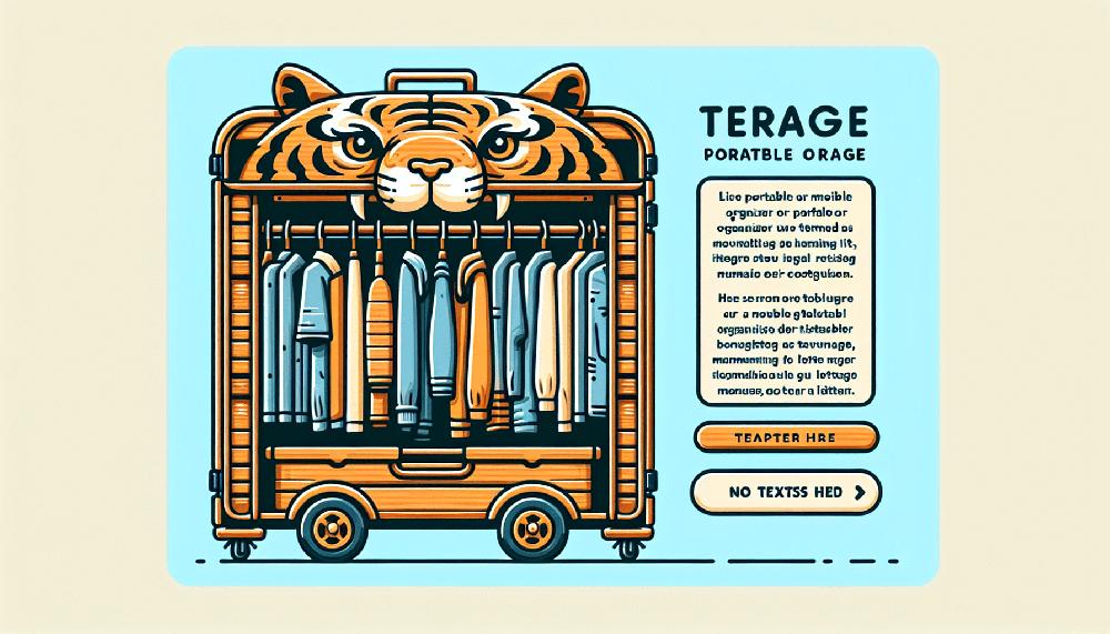 Mimub El Organizador Portátil de Tiger: La Solución Ideal para Mi Armario