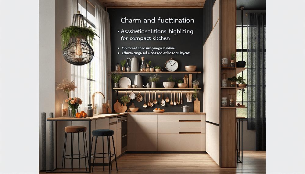 Mimub Encanto y Funcionalidad: Estilo y Soluciones para Cocinas Compactas