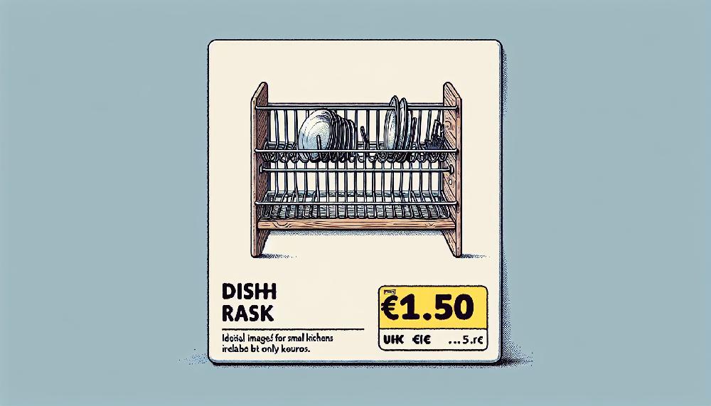 Mimub Escurreplatos de Ikea: Ideal Para Cocinas Pequeñas por Solo 1 50 Euros