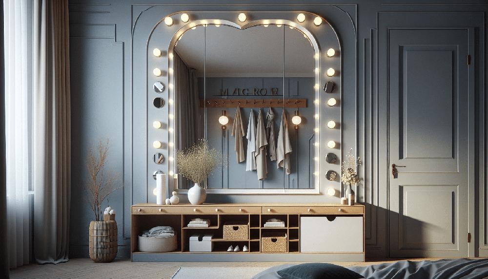 Mimub Espejo Mágico: Estilo y Organización para Tu Espacio Personal