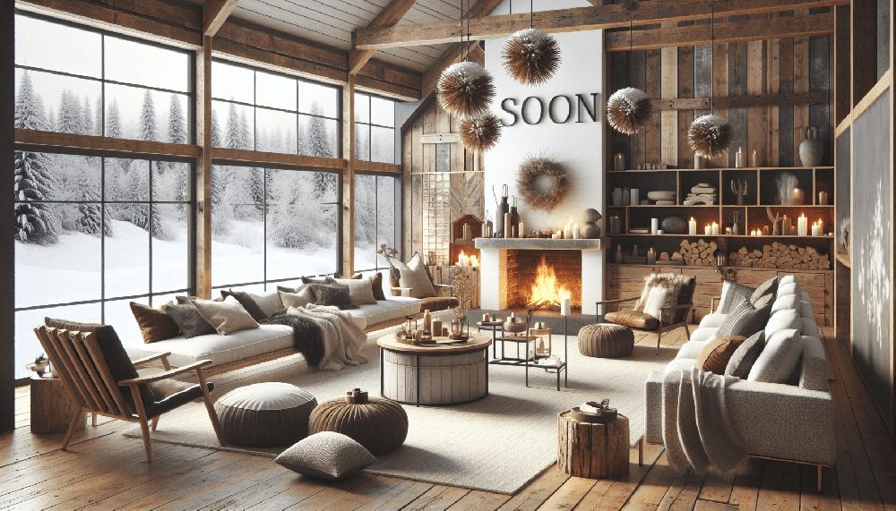 Mimub Estilo Rústico Moderno: Un Refugio Acogedor para Disfrutar de la Nieve