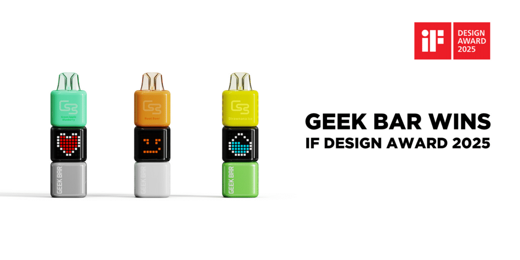 Mimub Geek Bar Galardonada con el iF DESIGN AWARD 2025 por Sus Dos Innovadores Productos Conceptuales