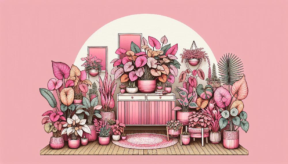 Mimub Guía Para Cuidar la Planta Perenne ‘Hojas de Sangre’ y Transformar tu Hogar en un Oasis de Elegancia Rosa