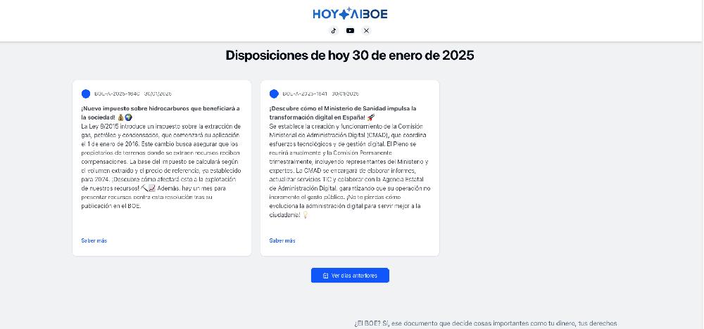 Mimub HoyAIBOE: La Revolucionaria Aplicación de IA para Facilitar el Acceso al BOE