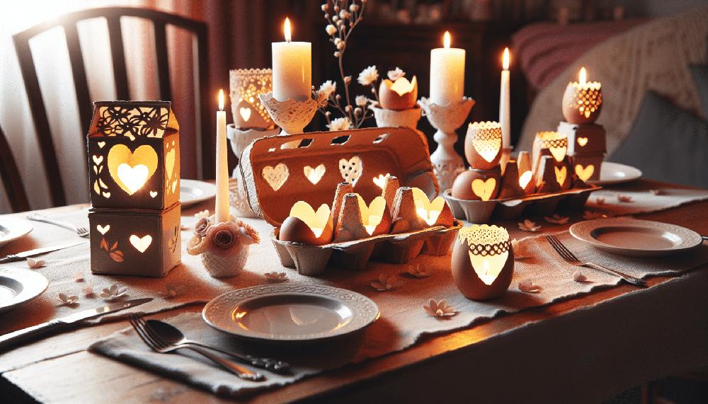 Mimub Hueveras Transformadas: Un Toque Encantador para Tu Cena de San Valentín