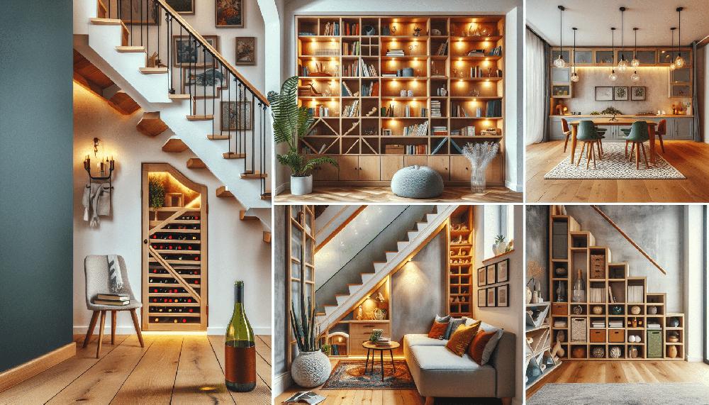 Mimub Ideas Ingeniosas Para Maximizar el Espacio Bajo la Escalera