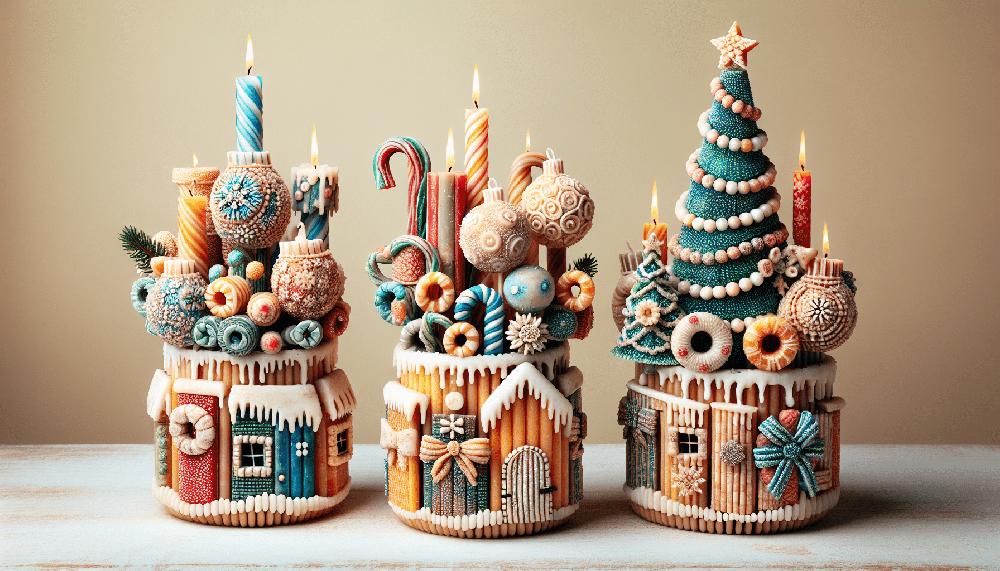 Mimub Jarrones Navideños Con Cera Reciclada: Ideas Creativas Para Reutilizar Velas Viejas