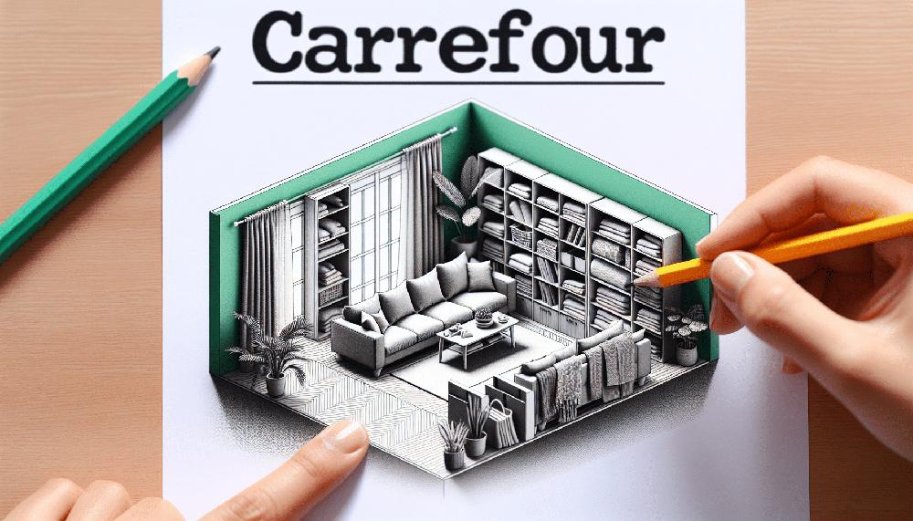 Mimub La Ingeniosa Solución de Carrefour para Organizar y Decorar con Mantitas en un salón pequeño