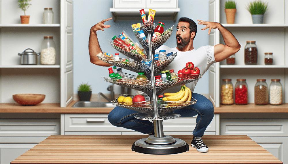 Mimub Lidl Me Sorprende Con Una Ingeniosa Estantería Giratoria Para Optimizar Mi Encimera