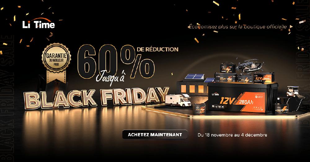 Mimub LiTime Presenta Descuentos del Black Friday 2024 en Soluciones de Almacenamiento de Energía LiFePO4