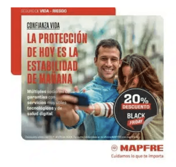 Mimub Mapfre se une al Black Friday con descuentos en seguros de vida y accidentes