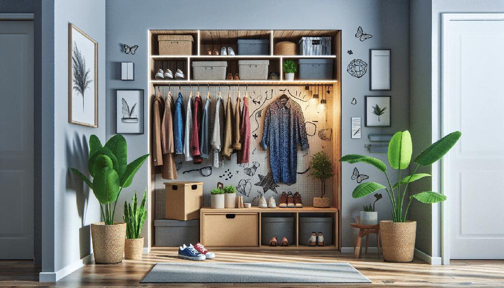 Mimub “Maximiza Tu Recibidor: Soluciones JYSK para Almacenaje de Ropa y Zapatos”