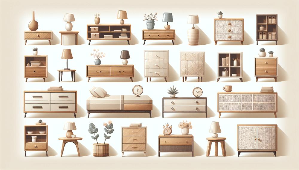 Mimub Mesitas de Noche: Tipos y Diseños Clave para Decorar tu Dormitorio