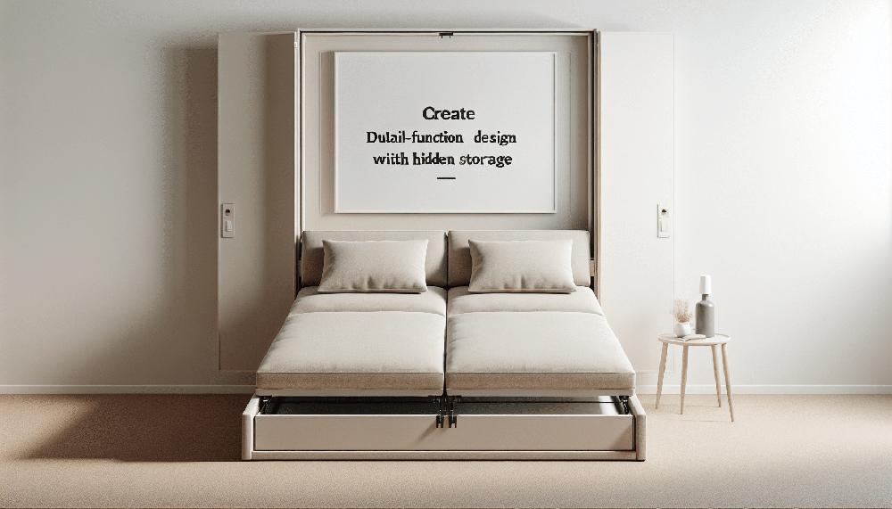 Mimub Cama Convertible Con Almacenaje Integrado