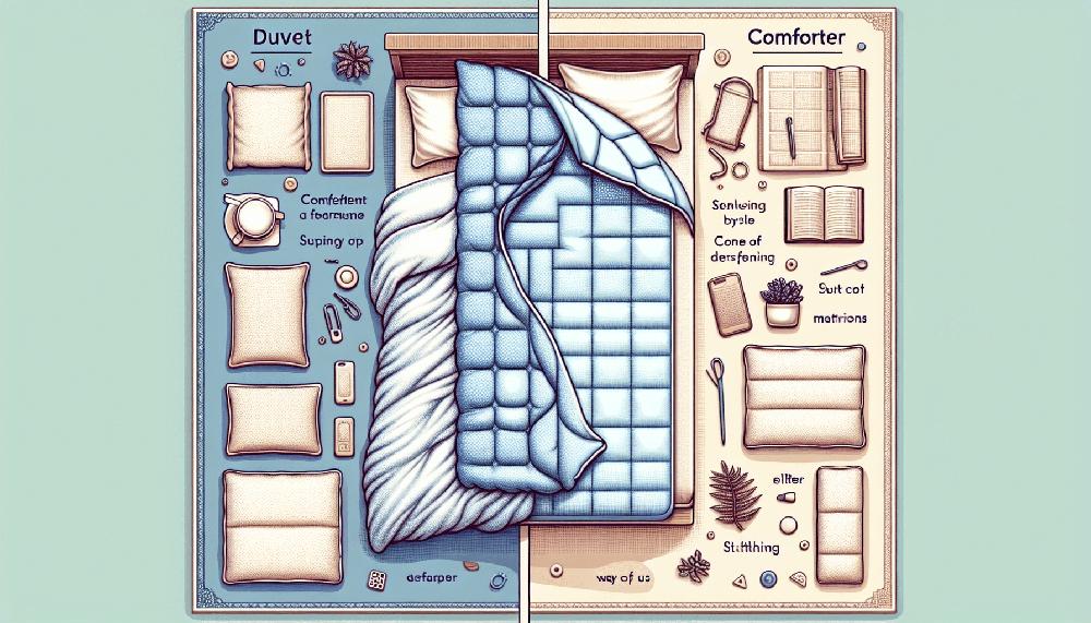 Mimub Diferencias Clave entre Edredones y Nórdicos