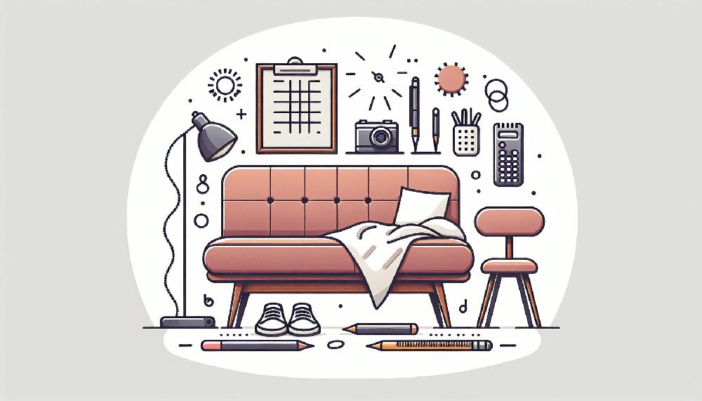 Mimub Sofá Cama Perfecto Para Espacios Pequeños