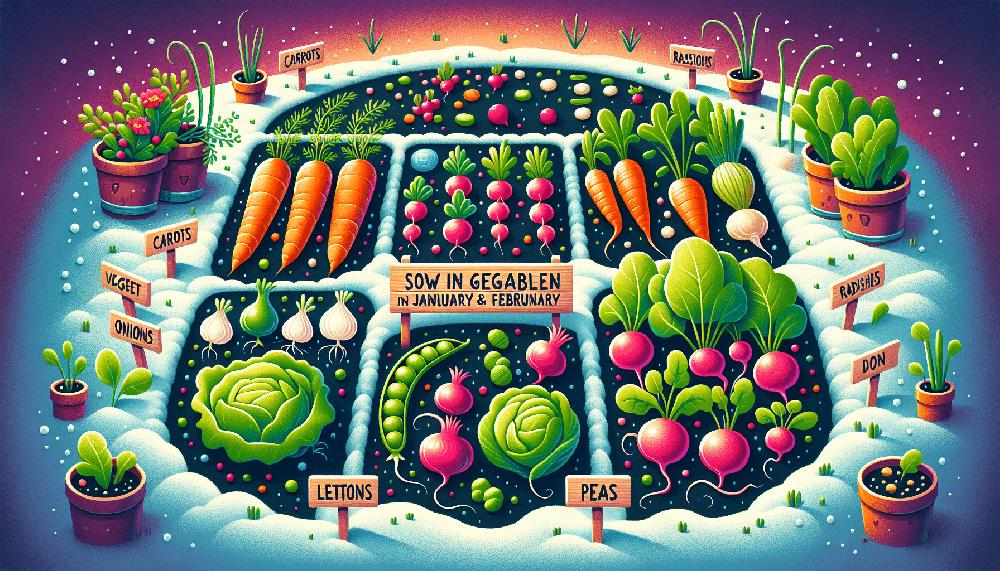 Mimub Ocho Verduras y Hortalizas para Sembrar en Tu Huerto Durante Enero y Febrero