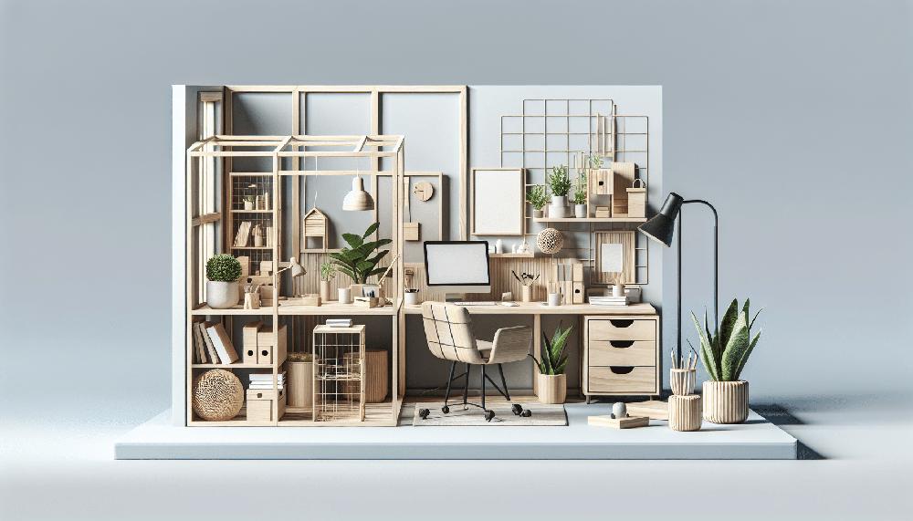 Mimub Oficina en Casa: Minimalismo y Funcionalidad al Estilo Nórdico