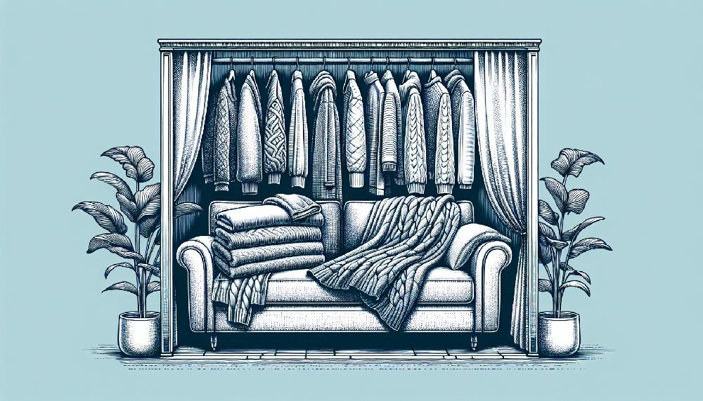 Mimub Primark: Elegancia y Sofisticación para Almacenar tus Mantas del Sofá