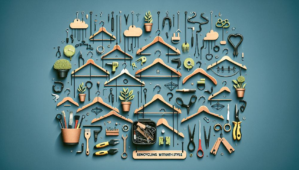 Mimub Reciclar con Estilo: Ideas Creativas para Dar Nueva Vida a Perchas Dañadas
