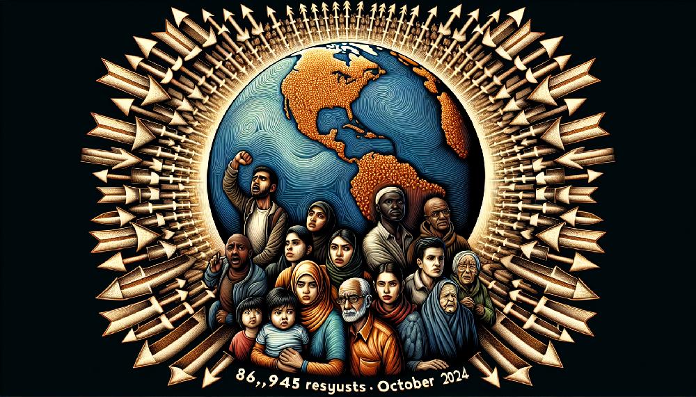 Mimub Récord Histórico: 86 945 Solicitudes de Asilo en Octubre de 2024 como Espejo de la Crisis Migratoria Global
